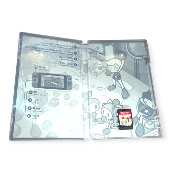 Konami Super Bomberman R Nintendo Switch Game CIB 2017 - Picture 3 of 10